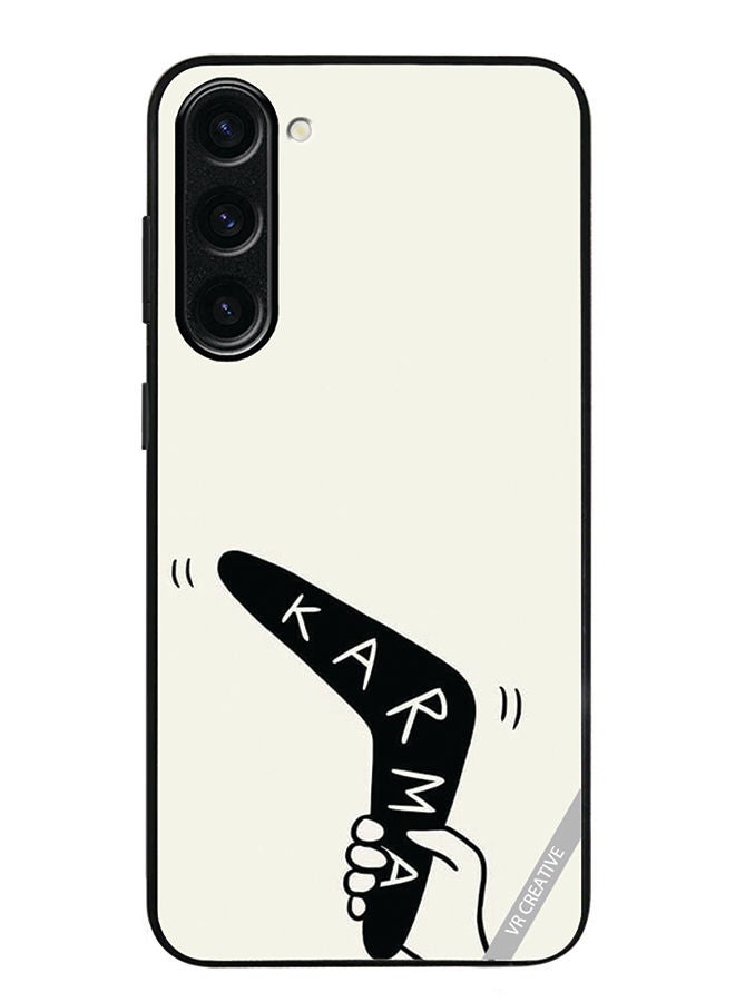 VR CREATIVE Protective Case Cover For Samsung Galaxy S23 Plus Karma Design Multicolour - Image 1