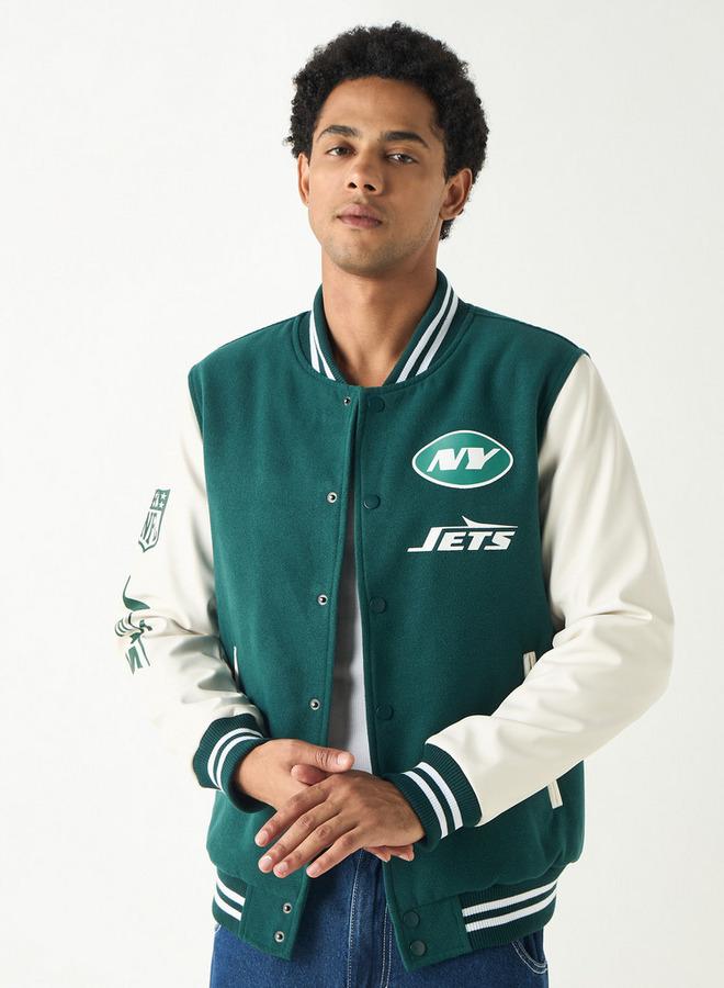 اس بي كاركترز جاكيت بأزرار وجيوب وطبعات - Image 1