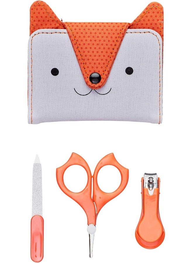 Petit Collage Dapper Fox Baby Manicure Set - Image 4