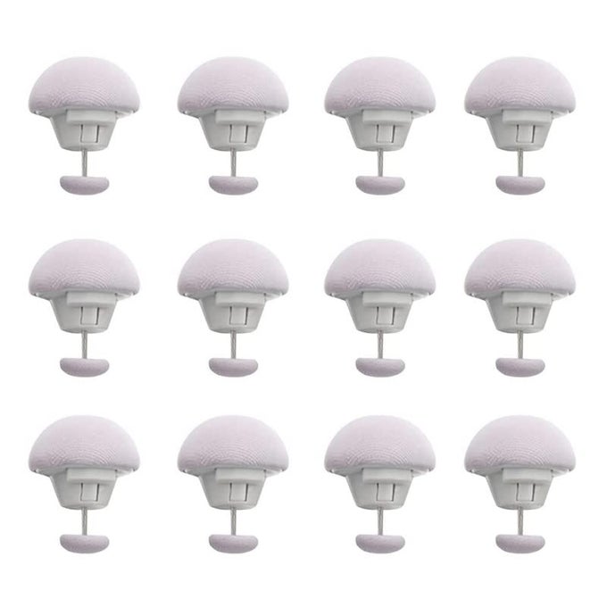 MUSHROOM SHAPE DUVET CLIPS NONSLIP COVER FIXATOR COMFORTER QUILT HOLDER WITH ONEKEY UNLOCK FOR BLANKET BED SHEET CURTAIN SOCKS MATTRESS COVERS