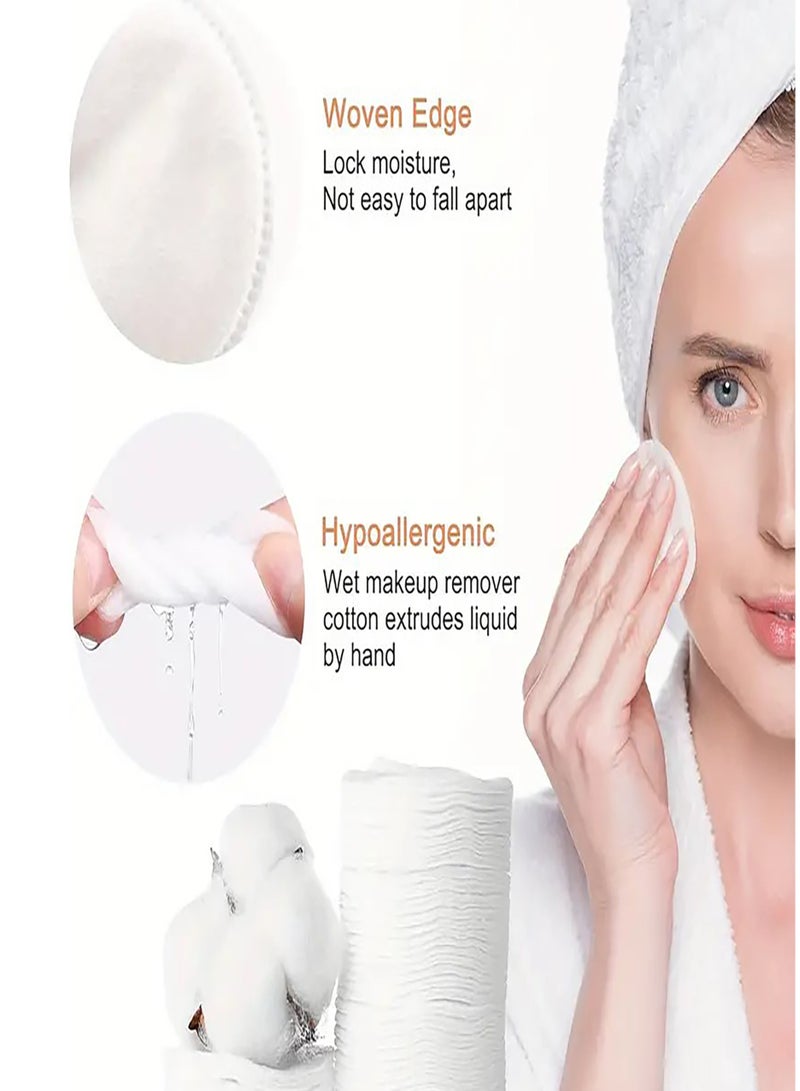 DADA Beauty Cotton Rounds, Soft, Absorbent, Gentle on Skin, 200 count - Image 5