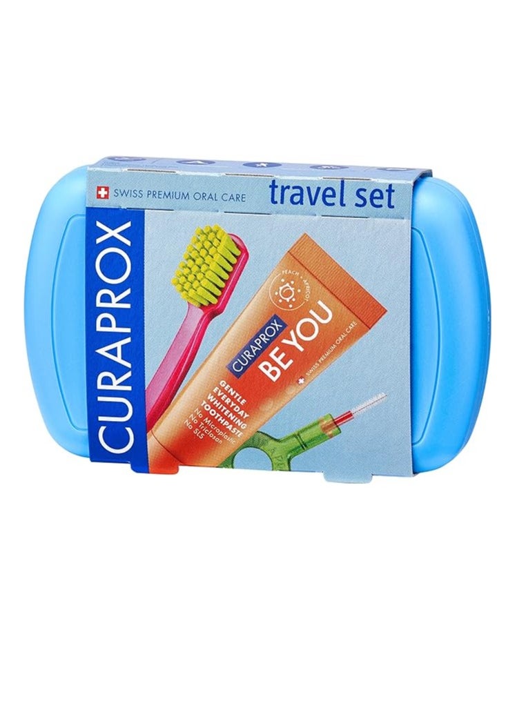 Travel-Set Blue. Set includes Travel Toothbrush CS 5460, 10ml Be You Toothpaste, Interdental Brush CPS prime 07, CPS prime 09. - pzsku/Z4662B959FA910E7B69CCZ/45/_/1708191618/89abe4fa-3c7d-49ea-a43b-ba71e2ece6f4