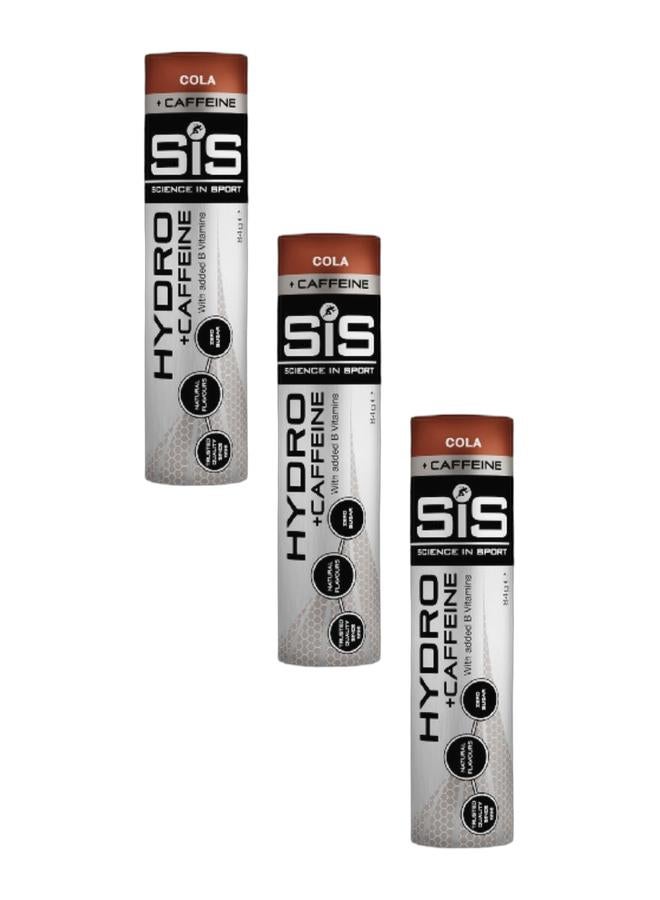 SIS Hydro Electrolyte Tablets | 75mg Caffeine | Sugar Free Hydration Tablets | Essential Electrolytes to Reduce Fatigue & Aid Rehydration | Cola Flavour | 60 Servings | 3 Pack - Image 1