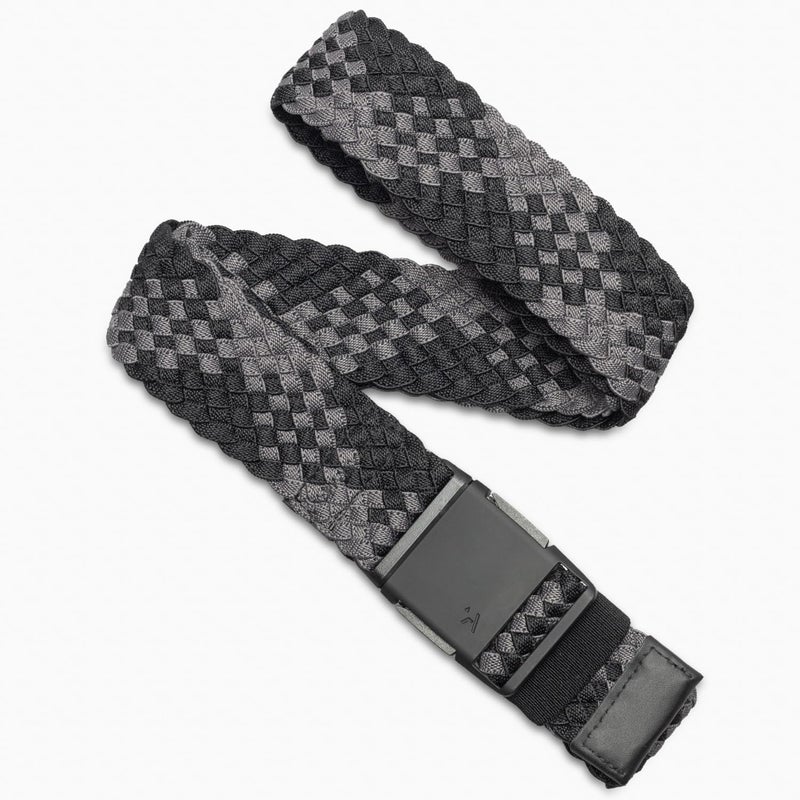 Arcade The Futureweave Unisex Vapor Belt, 4 Way Repreve Stretch Webbing, Non-Metal Travel Friendly A2 Buckle, Black/Charcoal - Image 1