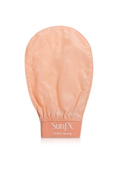 sunfx Exfoliating Silk Mitt - Gentle, Effective Exfoliation For Smooth, Radiant Skin - Perfect For Pre-Tan Prep And Removing Dead Skin Cells  - Image 2