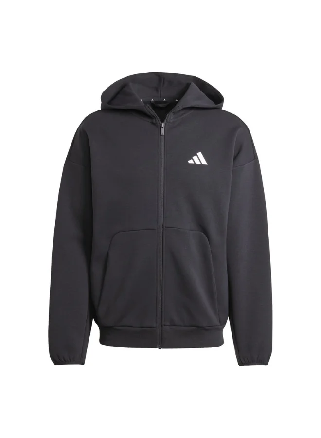 Adidas Adidas M Fi Sl Fz M Black Not Sports Specific Track Tops For Men