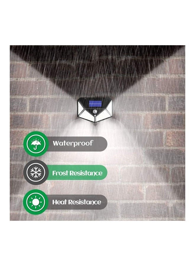 Captaintech 4-Piece Solar Powered Motion Sensor Outdoor Wall Light Multicolour - Image 5