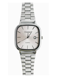 CASIO Casio Watch for Unisex LTP-E117D Analog Stainless Steel -Silver  - Image 1