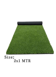 ماركة غير محددة سجادة عشب صناعية من FFD - عشب عشبي مزيف واقعي للحديقة والحديقة والشرفة والمناظر الطبيعية ومناطق الحيوانات الأليفة وديكور المنزل  - Image 2