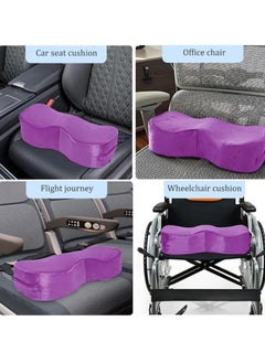 XiuWoo Portable BBL Pillow, Seat Pillows, Brazilian Seat Lift Pillows Post Surgery Recovery, Buttocks Support Cushions, Seat Cushion Pillow, Hip Raise Pillow, Leg Support for Car Office Computer Chair  - Image 4