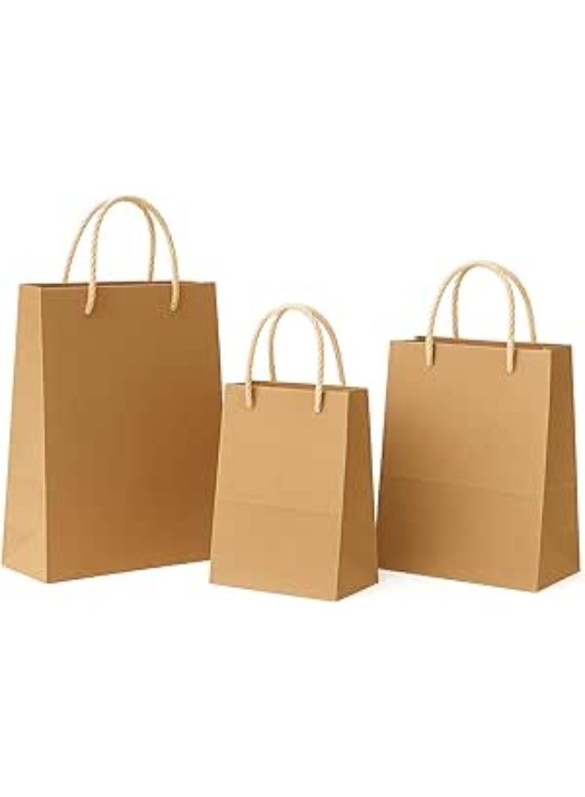 GOLDEN MASTER PACK 10 high quality  golden master brown kraft bags, size 31*31*14 - Image 1