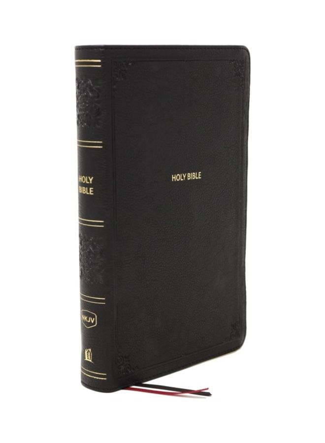 Nkjv, Reference Bible, Personal Size Large Print, Leathersoft, Black, Red Letter Edition, Comfort Print: Holy Bible, New King James Version - Image 3