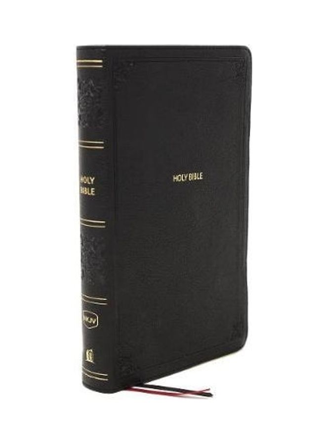 Nkjv, Reference Bible, Personal Size Large Print, Leathersoft, Black, Red Letter Edition, Comfort Print: Holy Bible, New King James Version - Image 2