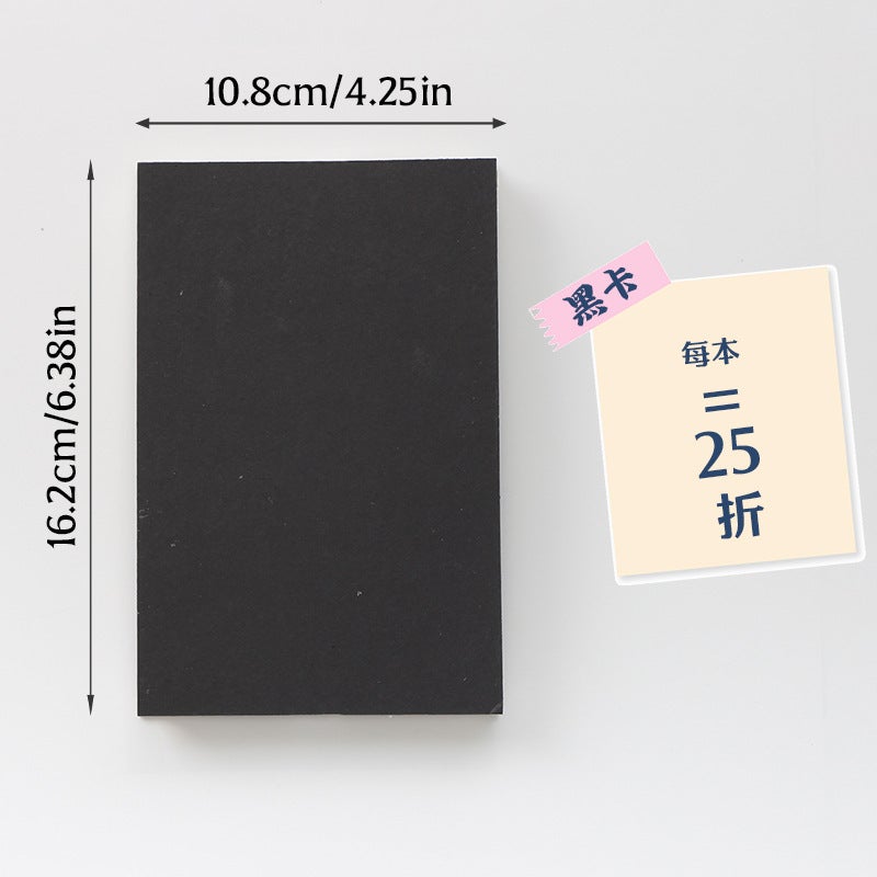Creative Travel Check-In Stamp Book Sketch Blank Accordion Folding Book Diy Hand Ledger Cartoon Picture Book Hand-Painted Book - Image 1