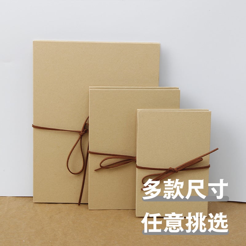 Creative Travel Check-In Stamp Book Sketch Blank Accordion Folding Book Diy Hand Ledger Cartoon Picture Book Hand-Painted Book - Image 4