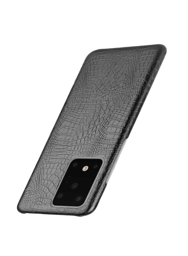 زبون جراب لهاتف Galaxy S20 Ultra مقاوم للصدمات مصنوع من جلد التمساح PC + PU - Image 3