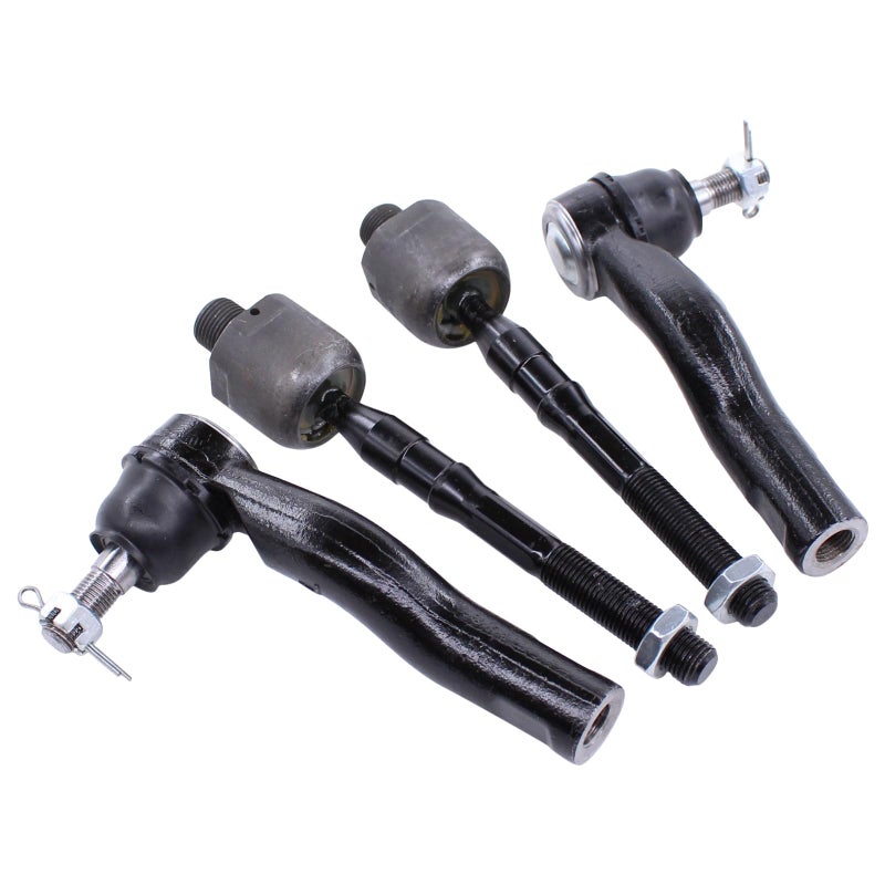 ApplianPar ApplianPar Front Inner and Outer Tie Rod Ends with Boot for Ford Fusion for Lincoln MKZ Mercury Milan 2006-2012 - Image 1