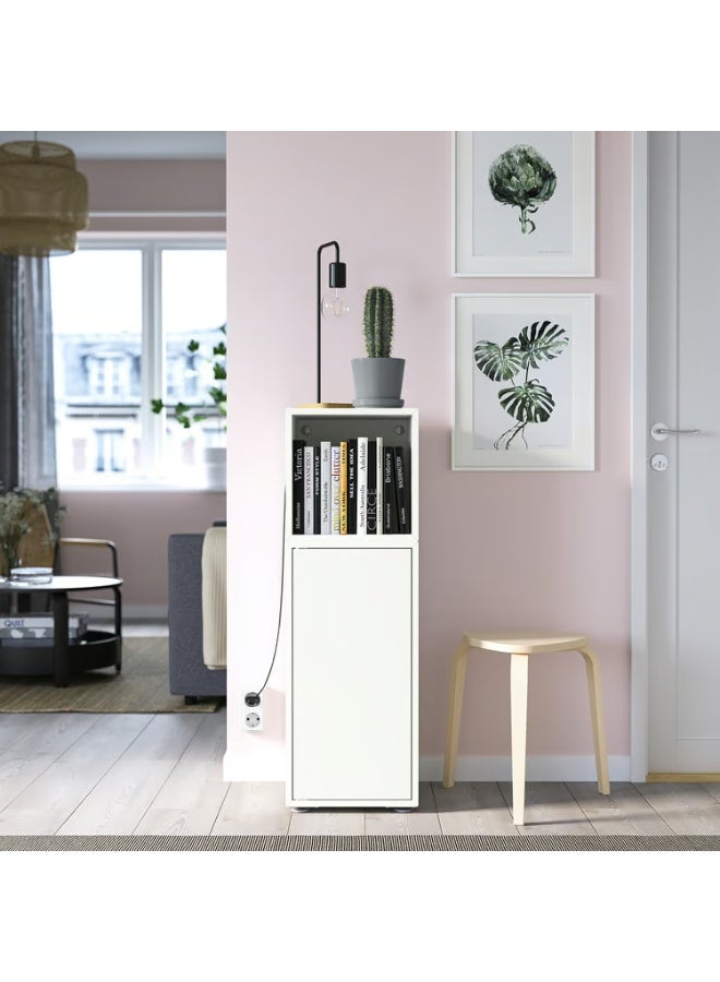 IKEA (IKEA) خزانة مدمجة بيضاء 35×35×107 سم - Image 2
