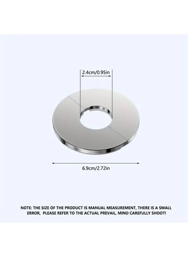 5pcs Stainless Steel Decorative Cover 24mm Inner Diameter For Faucets And Outlets - Image 5
