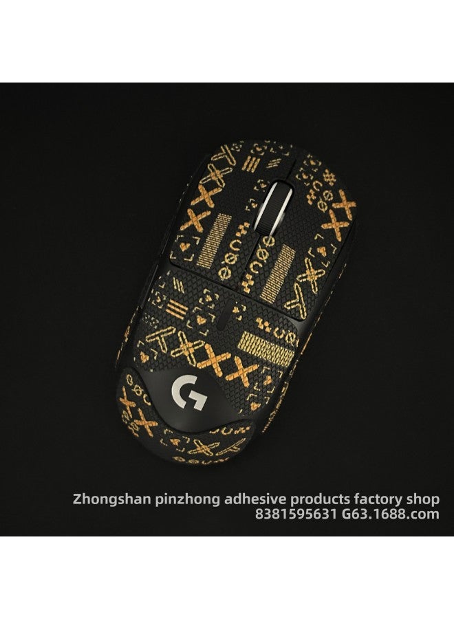 Anti-slip Mouse Stickers Logitech GPW One Or Two Generation GPROX Special All-inclusive Sweat-absorbent Anti-sweat Hand Stickers Lizard Skin-Color:gpw Second Generation ]  - Image 3