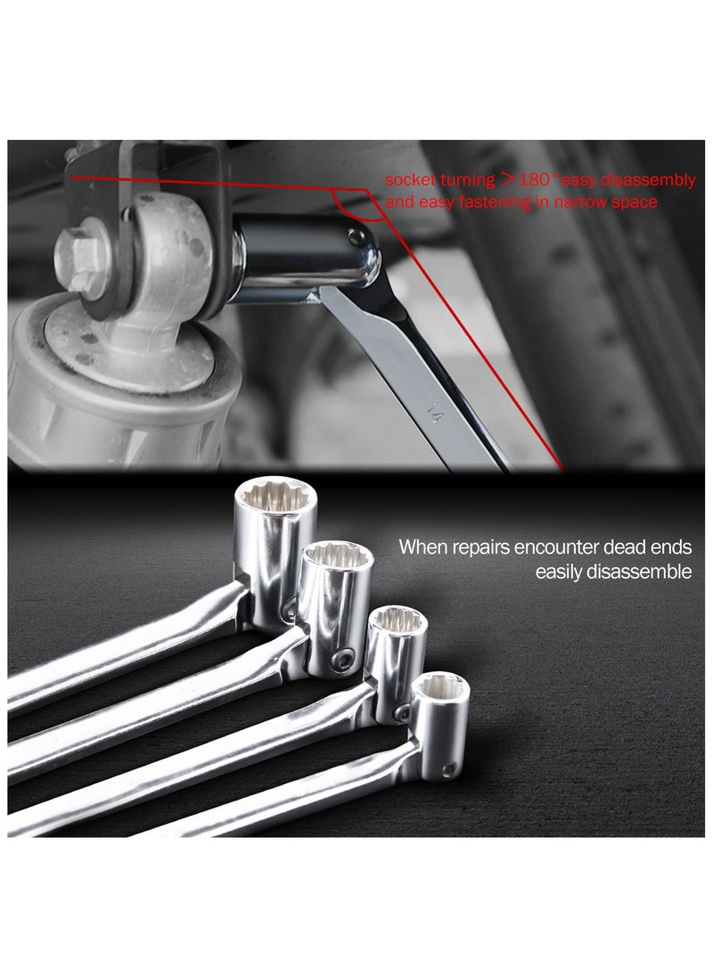KSEIBI Hexagon Sockets and Wrenches Set, "77-Pc, Crv Material, Versatile Tools, for Mechanical, Automotive, Construction, and Diy Projects, Assembly and Disassembly, Construction and Carpentry.  - Image 4