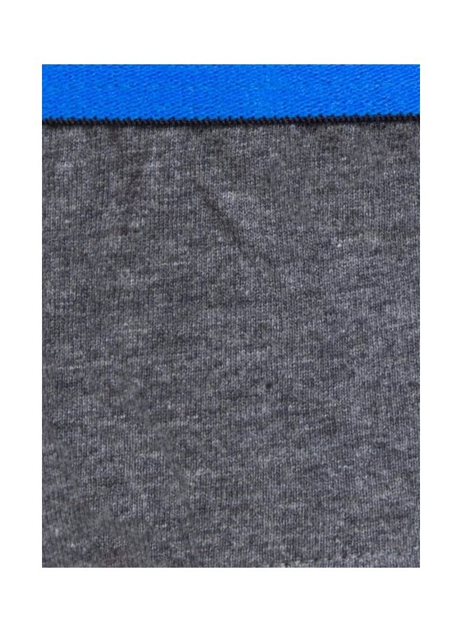 JOCKEY - Jockey Men Cotton Briefs Pack of 1 FP01 Charcoal Melange Large Charcoal Melange and Rich Royal Blue L - Image 1