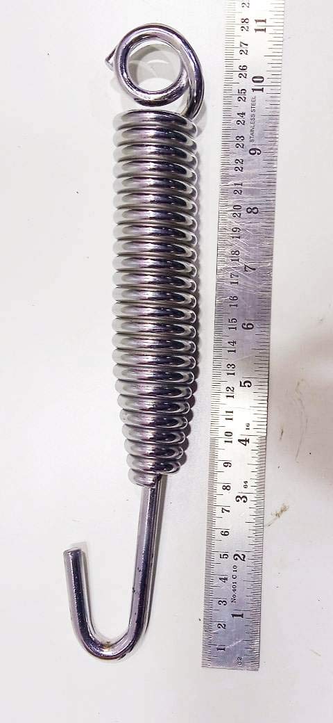 FTE Spare Hammock Spring or Hook for Hanging Chair with Strong Flexible Spring can Handle Weight up to 125 kg Large Size 28 x 35 cm - Image 1