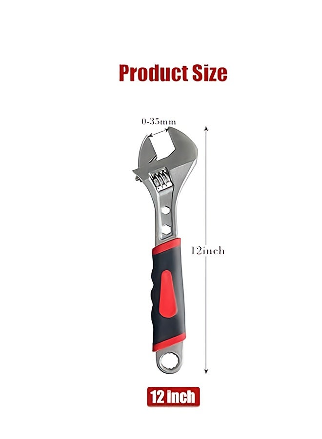 12 inch rubber grip wrench - Image 1