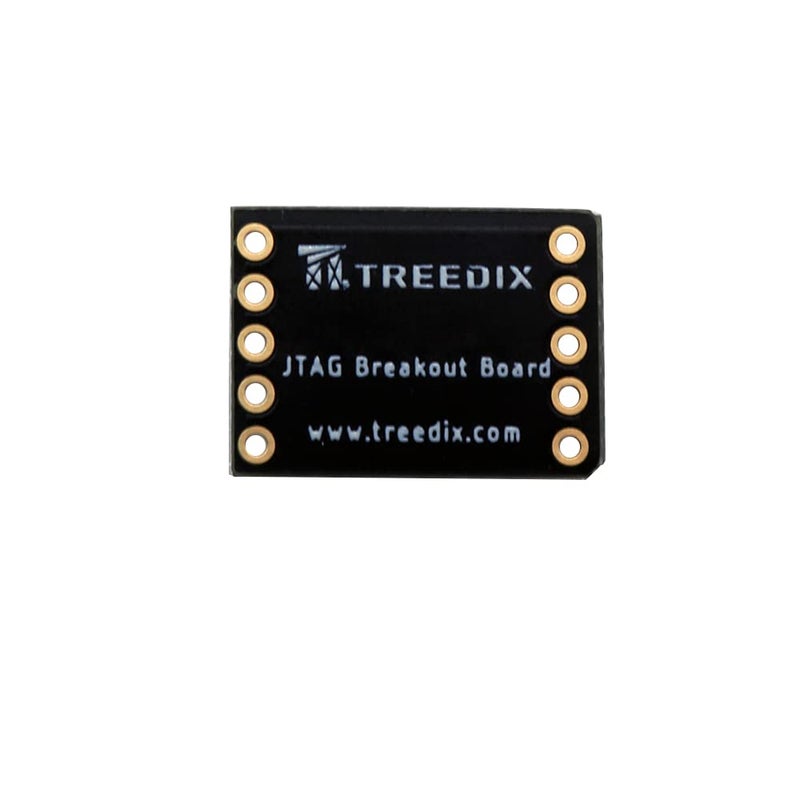 Treedix 2pcs JTAG Breakout Board Adapter Converter SWD Breakout Jtag Debug Board with 2 Row 1.27mm Pitch 10pins Female to Female IDC Connector Flat Flexible Gray Ribbon Jumper Cable 200mm for J-Link - Image 3