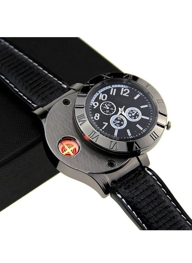 Men's Sporty Analog Watch With Lighter - pzsku/Z466412B55C9C6540059EZ/45/_/1677391402/627bc0e9-c9d0-49da-b6f8-32b9ed0f4b2a