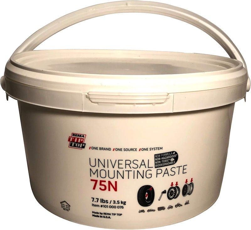 Rema Tip Top Universal Tire Mounting Paste 75N - 7.7 lbs (3.5 kg) Pail - Image 1