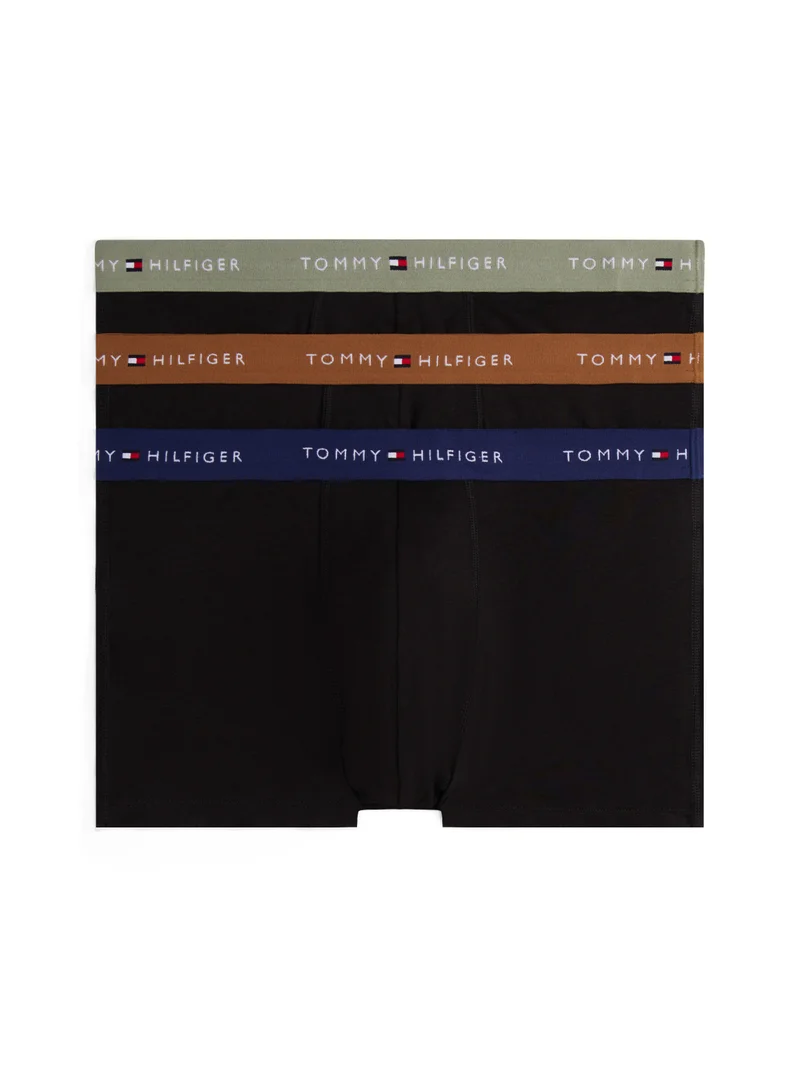 TOMMY HILFIGER 3 Pack Trunks - Cotton Stretch