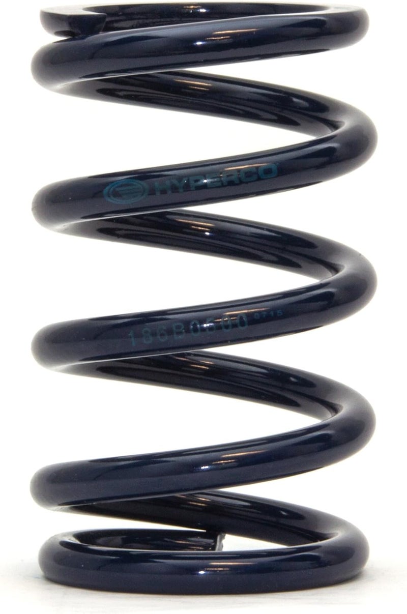 Hyperco 186B0750 2.50" I.D. 6" Free Length Steel Coil-Over Spring with 0750 lbs. Spring Rate - Image 1