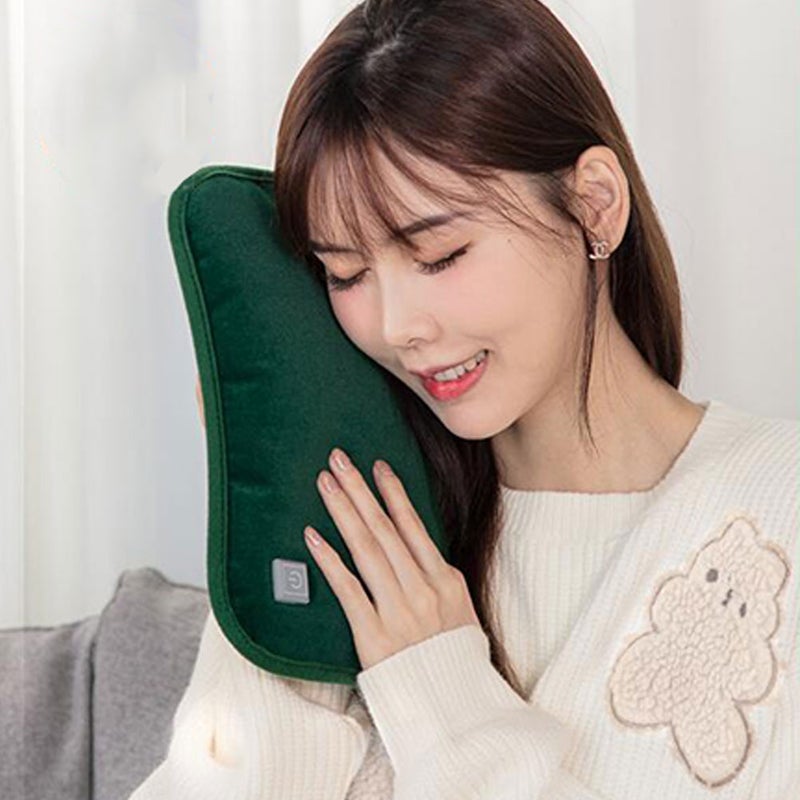 Winter Hot Water Bag Plush Cover Comfortable Warming Hand Water Bottle - Image 5