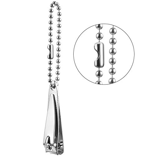 Pangda 20 Pcs Vertical Chain Connector for Roman Blinds Replacement Clips for Chain and Cord(Stainless Steel,Stylish) - Image 5