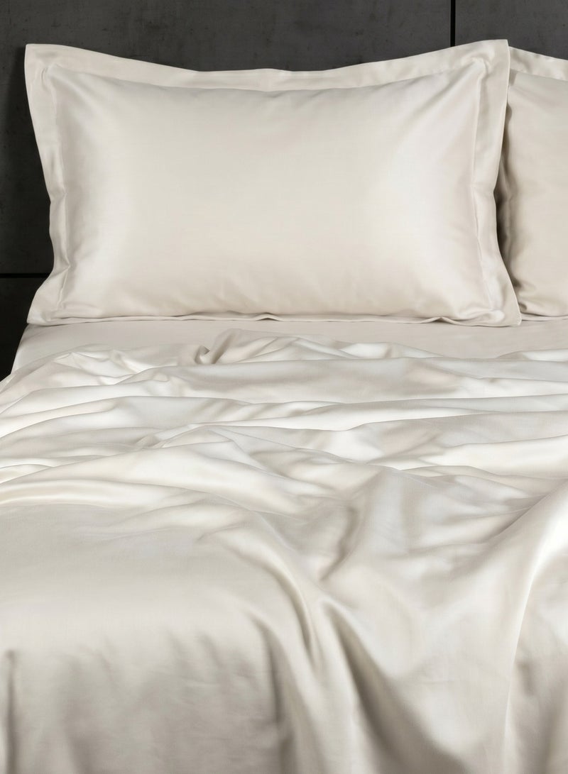 Askona Bed Linen 240x260 Askona Home Sateen White Sand - Image 3