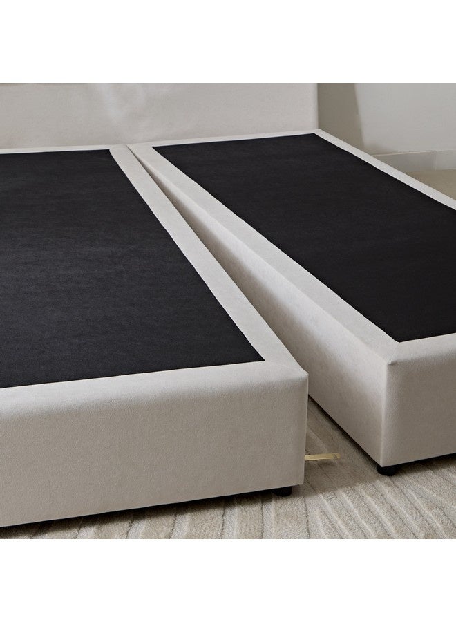 Home Box Curvy Rio Twin Upholstered Bed 205 x 125 x 120 cm - Image 1
