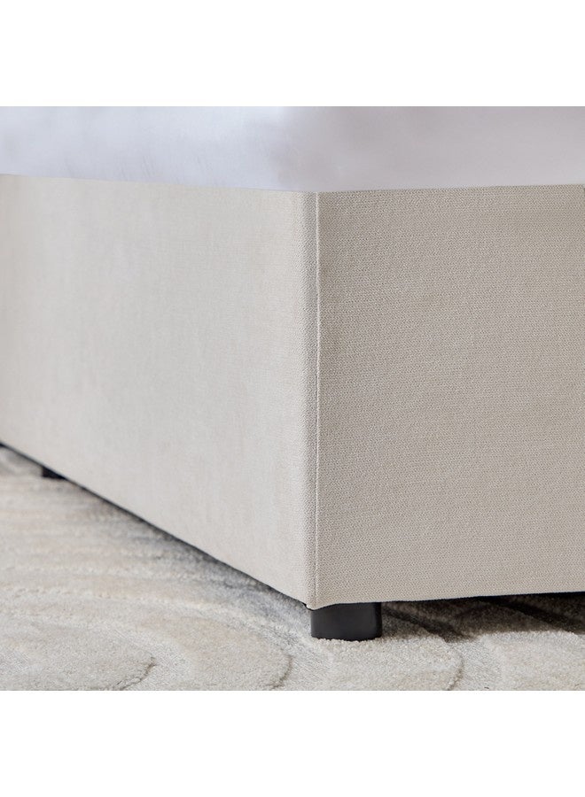 Home Box Curvy Rio Twin Upholstered Bed 205 x 125 x 120 cm - Image 5