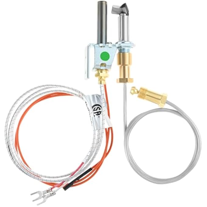 446-512A NG PILOT ASSEMBLY COMPATIBLE WITH HEAT-N-GLO PART NO. HSRV 446-512A, REPLACES OLD MODELS SL2000, 4000, 5000, 6000, SRV446-512A - Image 2