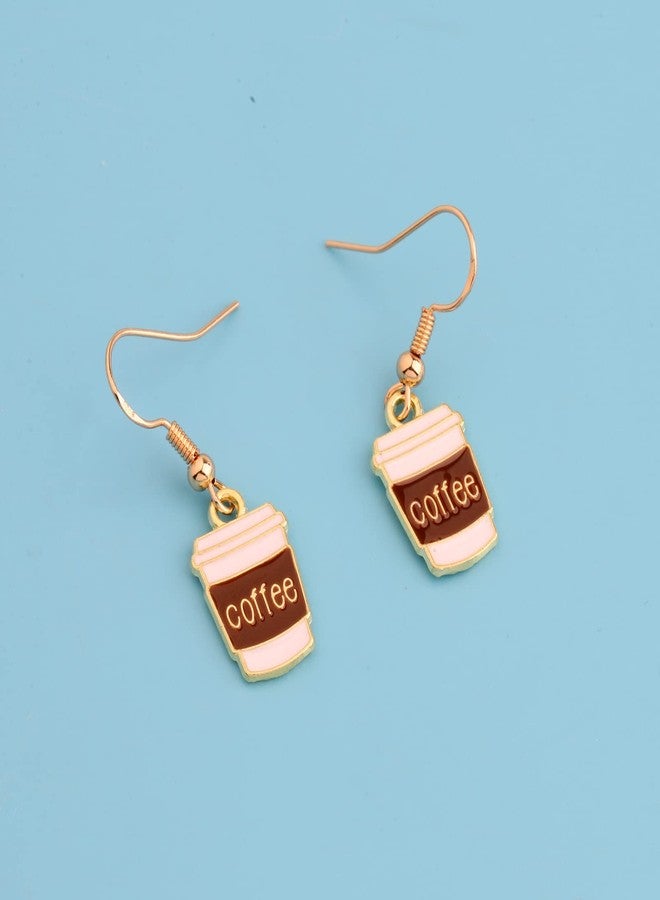 BNQL Dangle Coffee Cup Earrings - Gifts for Coffee Lovers - Image 4