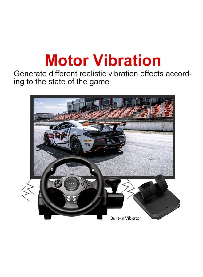 Digital Computer/game Controller Joystick Usb Interface For Pc/xbox 360/ps3/wii/nintendo Switch Game Console-Product Color:Seven-in-one Steering Wheel - Image 4