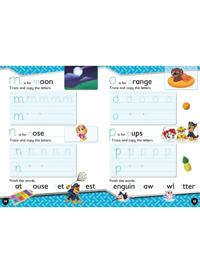 PAW Patrol First Letters Activity Book: Get Ready for School with  - Image 4