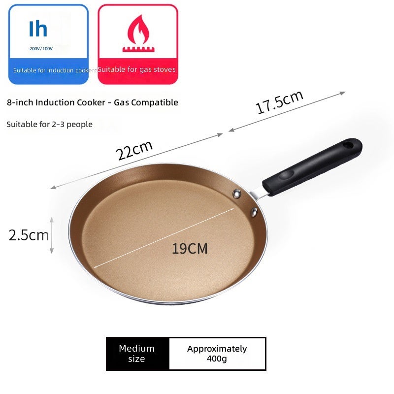 Non-Stick Pancake & Steak Pan, Aluminum Alloy, 6/8/10 Inch,  Wholesale