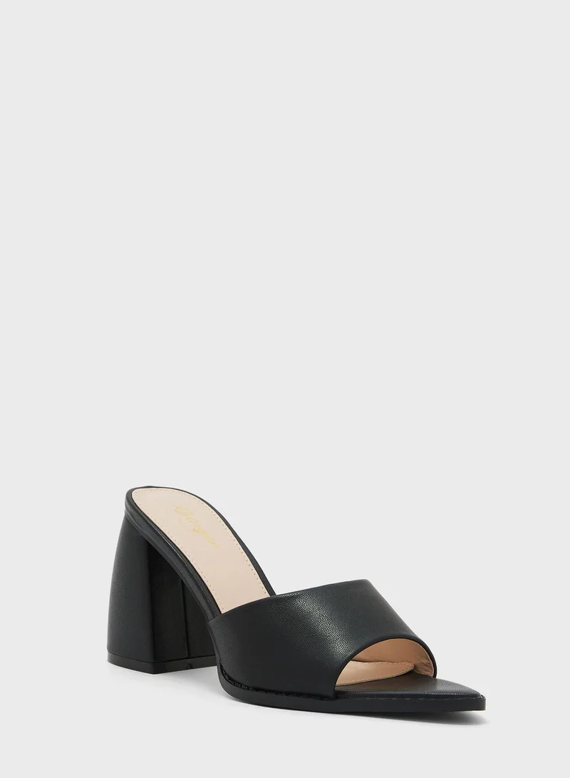 Ginger Block Heel Sandals