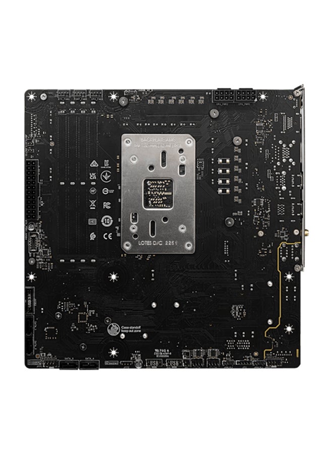 MSI B650M PROJECT ZERO mATX AM5 Motherboard, AMD B650, 4x DDR5 Slots & 128 GB Max Capacity, Wi-Fi 6E / BT5.3, 2x M.2, 1x HDMI / DP 1.4, 1x PCI-E x16 | 911-7E09-003  - Image 3