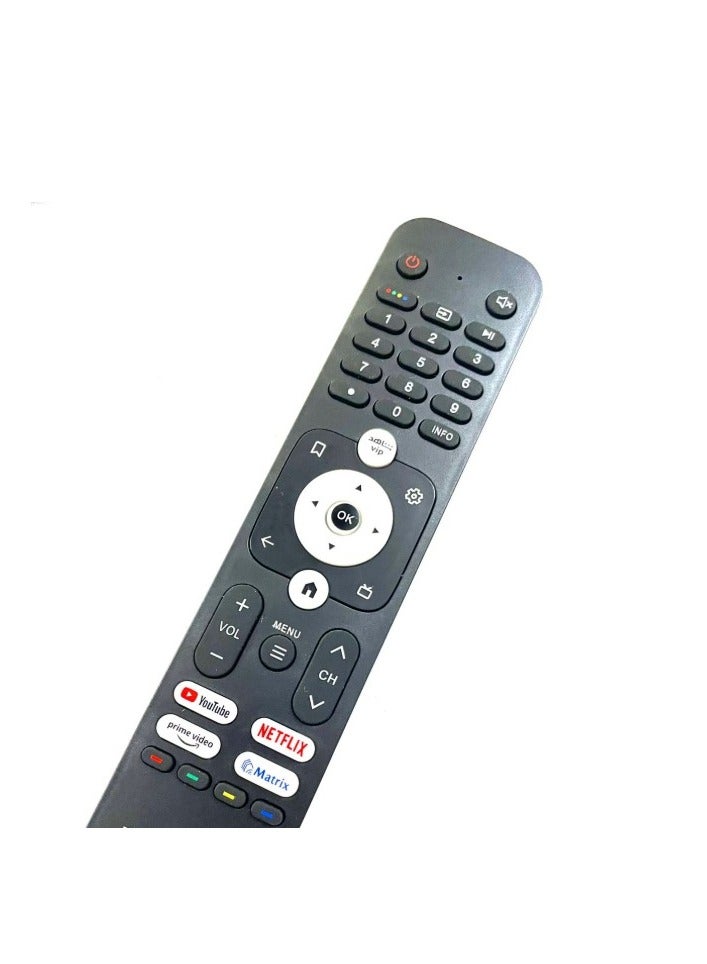 Remote Control Replacement for HAIER Smart TV H32K66UG H43K66UG H50K66UG HTR-U28 LE40K6600G H50S6UG H55S6UG H65S6UG Remote Control (Included Voice) - Image 2