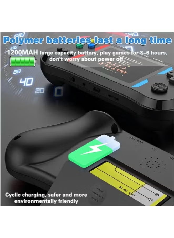 A ZONE Retro SUP Video Game Console X7M Handheld Game Player HD/AV Output Built-in 500 Games Portable Mini Electronic Machine - Image 4