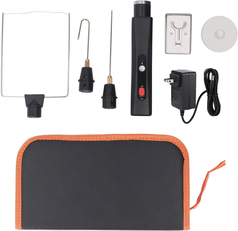 AUNMAS Hot Wire Foam Cutter Tool, Adjustable Temperature Electric Styrofoam Cutting Kit with 3 Cutting Pens and Storage Bag, for Handcraft Foam Blocks Boards Carving (US Plug) - Image 3
