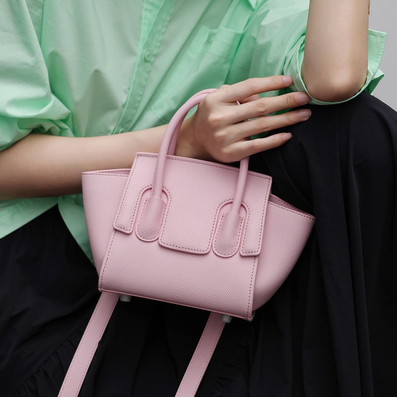 Niche Cowhide Bag Big Eye Bag Crossbody Bag High Quality Fashion Satchel Wing Bag Smiley Face Bag - Image 3