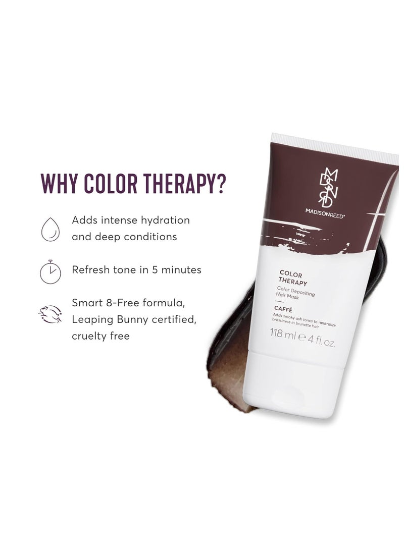 Madison Reed Color Therapy, Caffe, Color Depositing Hair Mask & Deep Conditioning Treatment, Intensely Hydrating, Refreshes Color & Tone, Keratin & Argan Oil, 4 Fl Oz (118 mL) - pzsku/Z46659C708F4A5A791C88Z/45/_/1737632362/679af560-b347-4508-9286-183849e77ccf